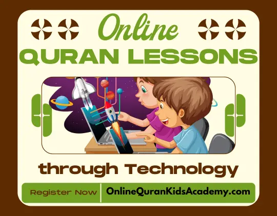 Online Quran Lessons through Technology